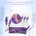 Wholesales melembapkan Footmask Stocks Lavender Feet Peeling